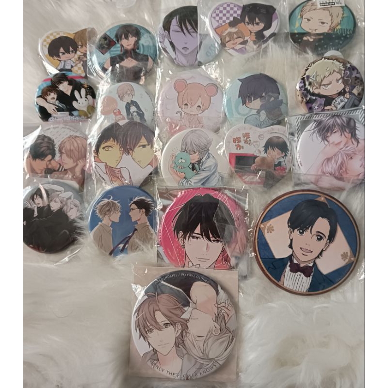 สินค้าเข็มกลัดYaoi Set A