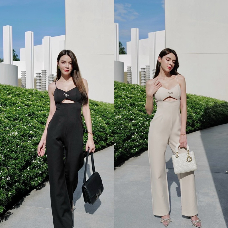 Irene jumsuit (พร้อมส่ง)