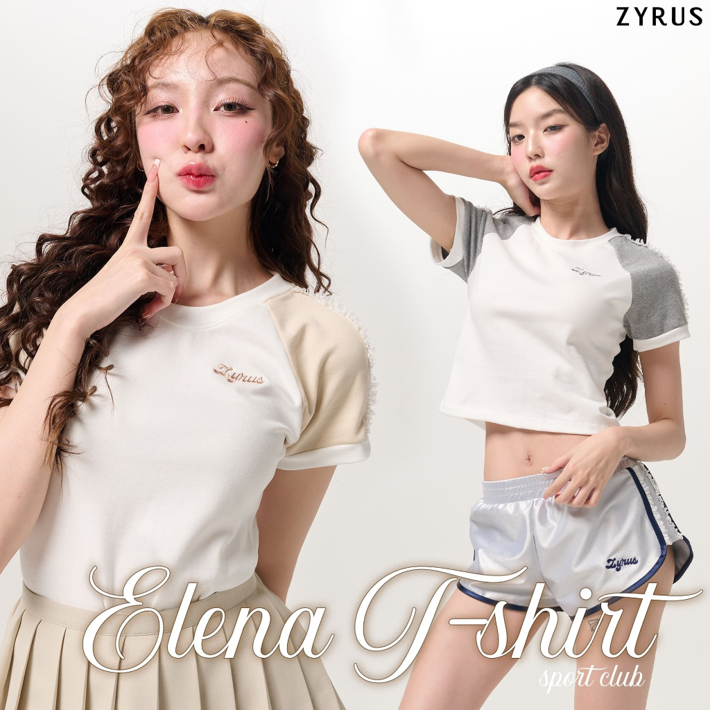 ZYRUS - ACADEMY'S SCHOOL - ELENA T-SHIRT (เฉพาะเสื้อ)