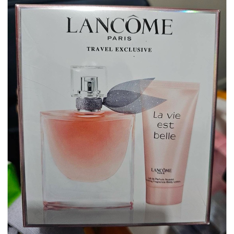 พร้อมส่ง น้ำหอม Lancome La vie est belle Eau de perfum 50ml Set แถม body lotion 50ml