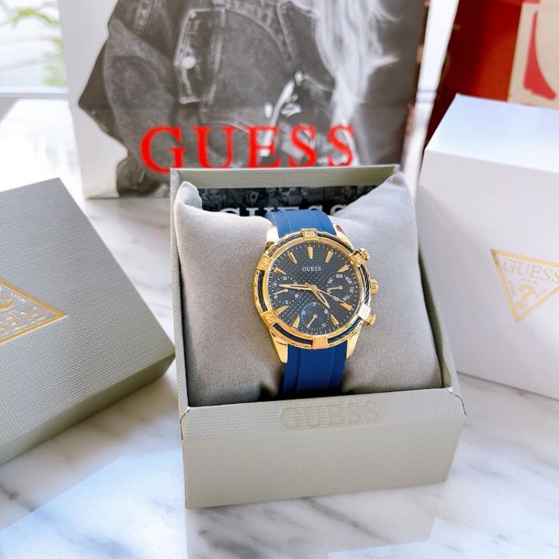 🌻มีเข็มบอกวัน,วันที่✨นาฬิกา Guess Catalina W0562L2