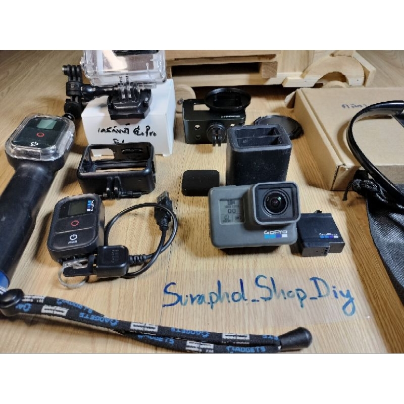 GoPro Hero 6 Black,โลโก้สี,มือสอง สภาพดี