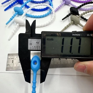 สายรัดซิลิโคน Diy ยาว 21 ซม. (ขนาดใหญ่)