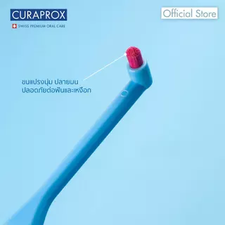 CURAPROX แปรงกระจุกเดียว คูราพรอกซ์ รุ่น CS 1006 ทำความสะอาดเฉพาะจุดและพื้นที่ที่เข้าถึงยาก (คละสี)
