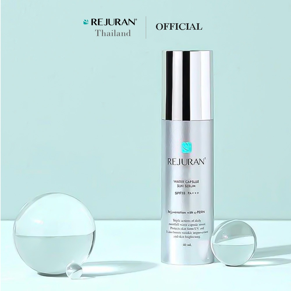 REJURAN WATER CAPSULE SUN SERUM SPF15,PA+++ รีจูรัน วอเตอร์แคปซูล ซัน เซรั่ม