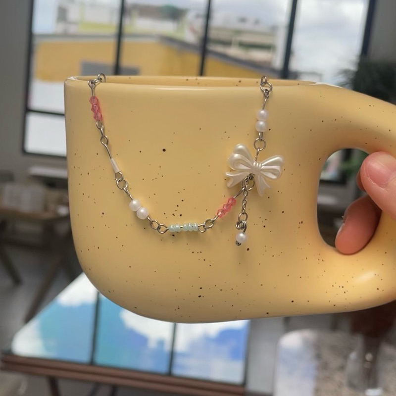 (พร้อมส่ง) TMT Little Marie Necklace สร้อยคอ handmade จี้โบว์