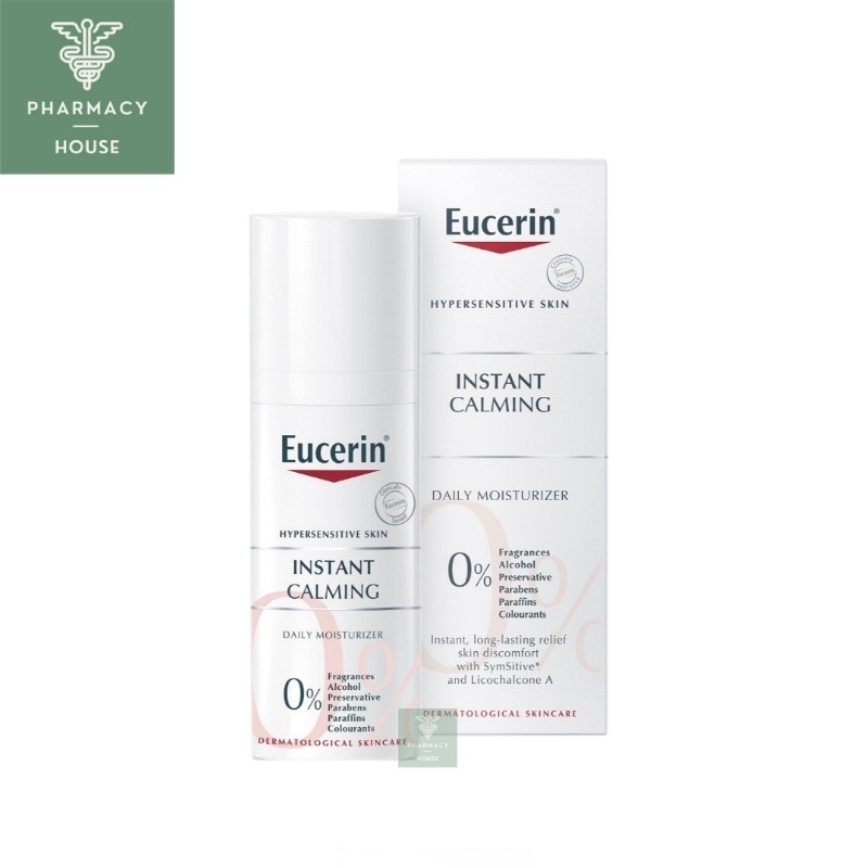 //ของแท้ฉลากไทย// Eucerin Instant Calming Daily Moisturizer 50 ml.