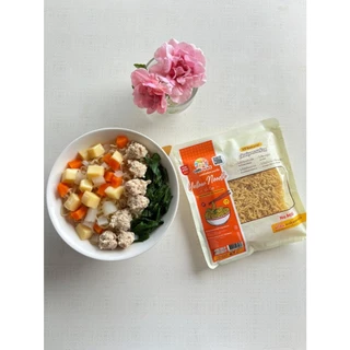 CareChoice แคร์ช้อยส์ บะหมี่เหลืองญี่ปุ่น (Care225) ไม่มีไข่ สำหรับเด็ก8เดือน+ พร้อมเครื่องปรุง (มีกลูเต็น) บะหมี่เด็ก