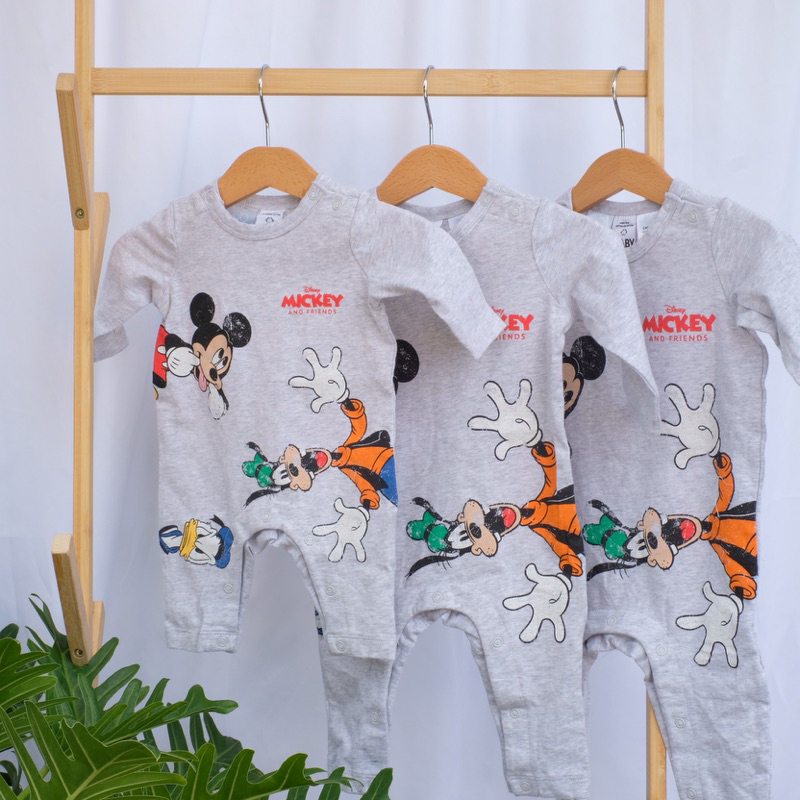 รอมเปอร์ Disney ขายาวรุ่นขายดี มีกระดุมล่าง
