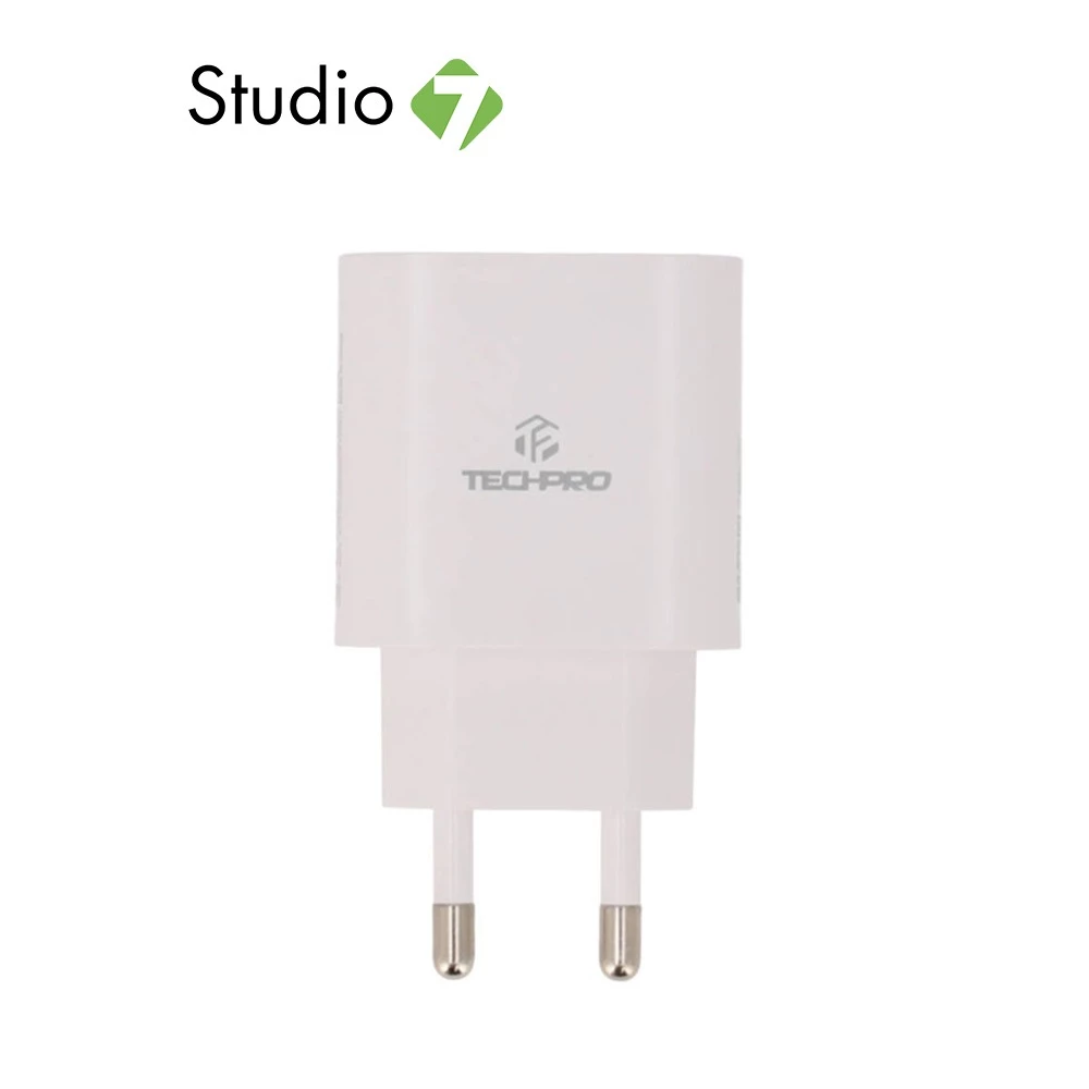 อะแดปเตอร์ TECHPRO Wall Charger 1 USB-C (PD25W) (new TISI) by Studio7
