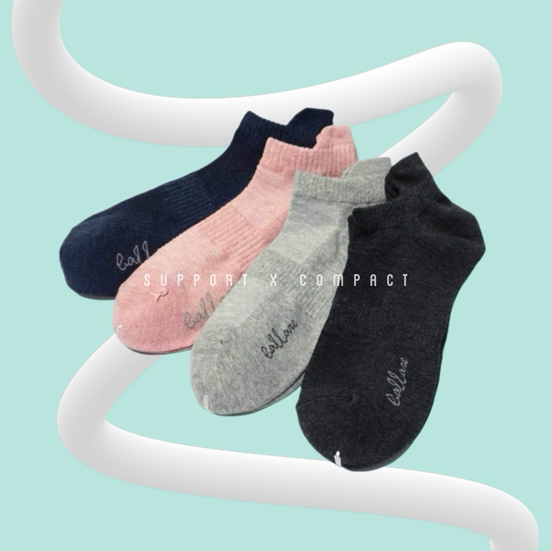 ถุงเท้าใยฝ้าย รุ่น Support X Compact