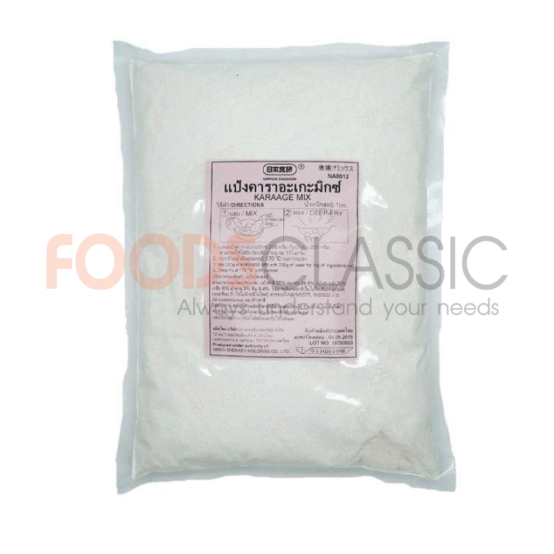DPS002 แป้งคาราอะเกะมิกซ์ (1kg, Nippon Shokken Br.)/Karaage Mix /唐揚げミックス(日本食研)