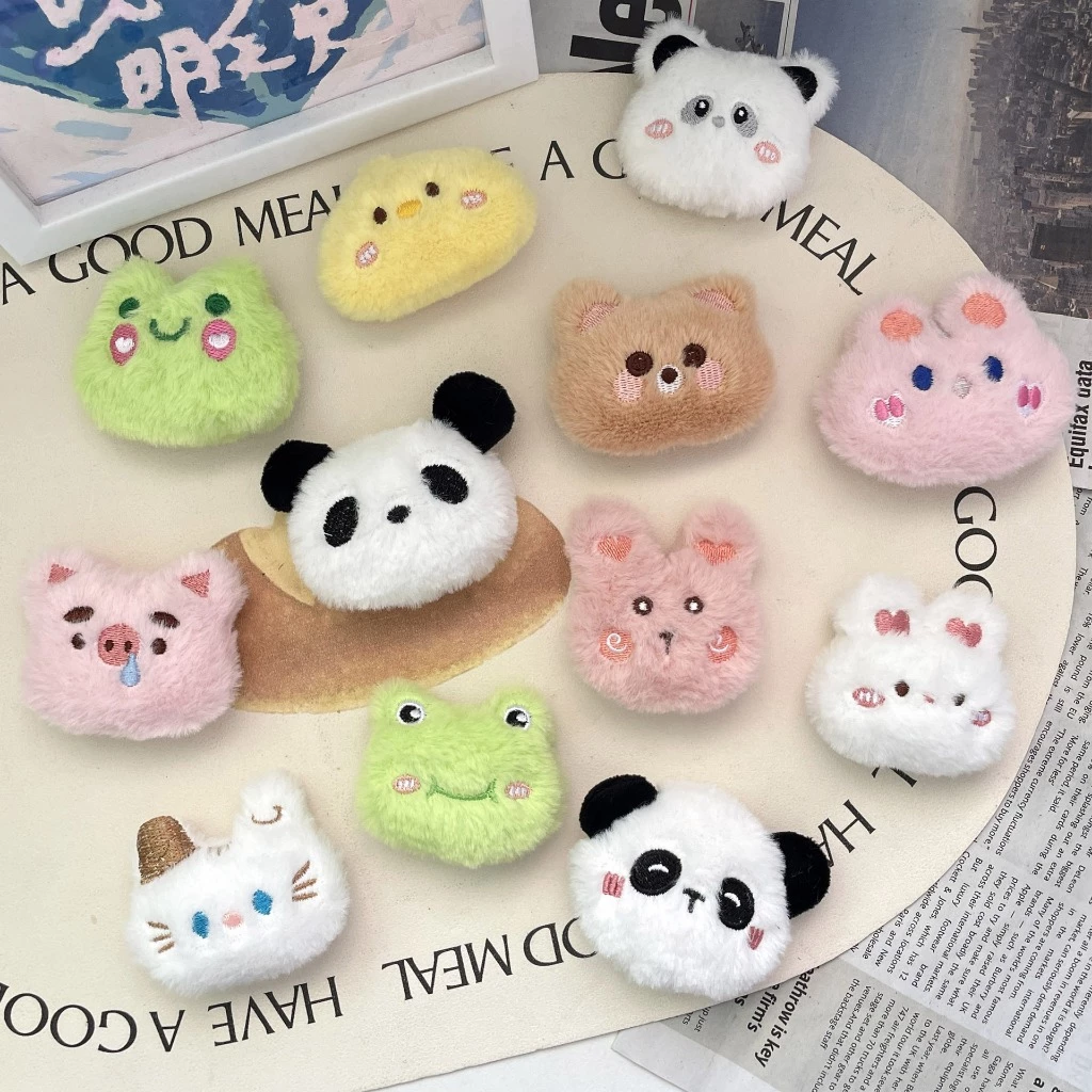 เข็มกลัดตุ๊กตาหมี กบ แมว กระต่าย สำหรับตกแต่งกระเป๋า DIY thumbnail 4