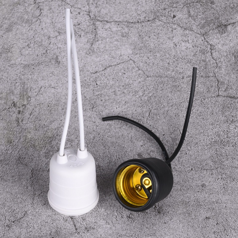 ขั้วหลอดไฟ E27 คุณภาพดี ขั้วกันน้ำ ขั้วยาง ขั้วหลอด ขั้วห้อยยางกันน้ำ ขั้วหลอดไฟ Sentoshi