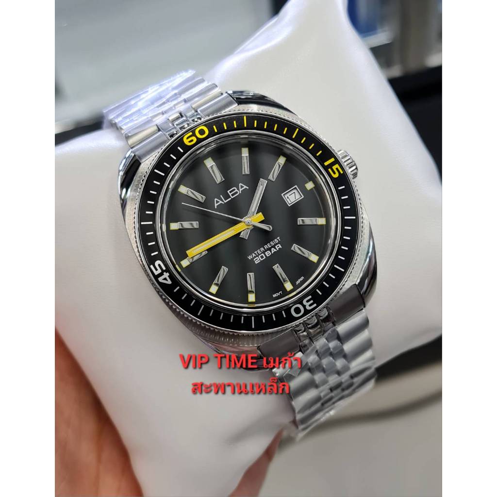 ALBA นาฬิกาข้อมือ Sportive Quartz รุ่น AS9T81X AS9T81 AS9T81X1