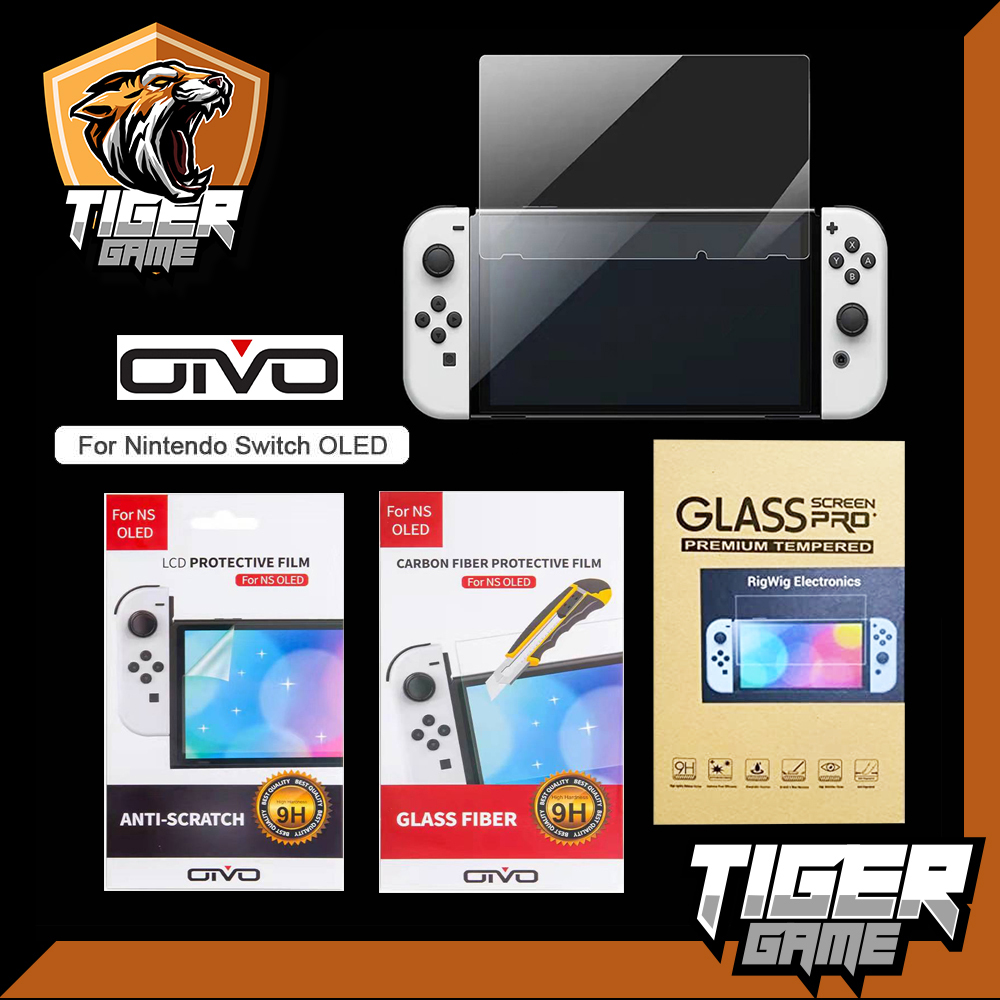 OIVO Protective Film for Nintendo Switch OLED (ฟิล์มกันรอย Nintendo Switch OLED)(กันรอย Nintendo Switch OLED)