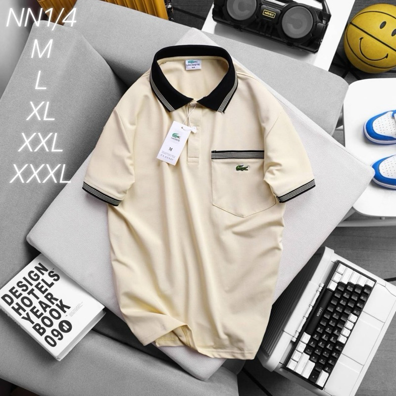 เสือโปโลผู้ชาย คอปกแขนสั้น ใส่ตีกอล์ฟ ใส่ลำลอง polo A30