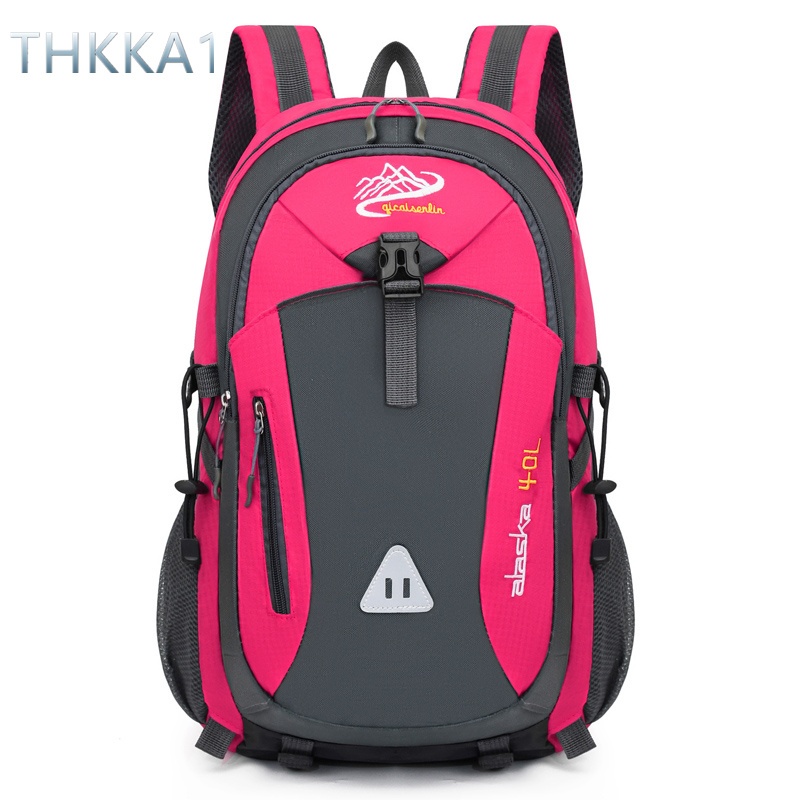 THKKA1-Hot Sale-จัดส่งจากกรุงเทพฯ/กระเป๋าเป้เดินป่ากลางแจ้งความจุขนาดใหญ่/กระเป๋านักเรียนทำจากวัสดุทนทานต่อการสึกหรอ ควา
