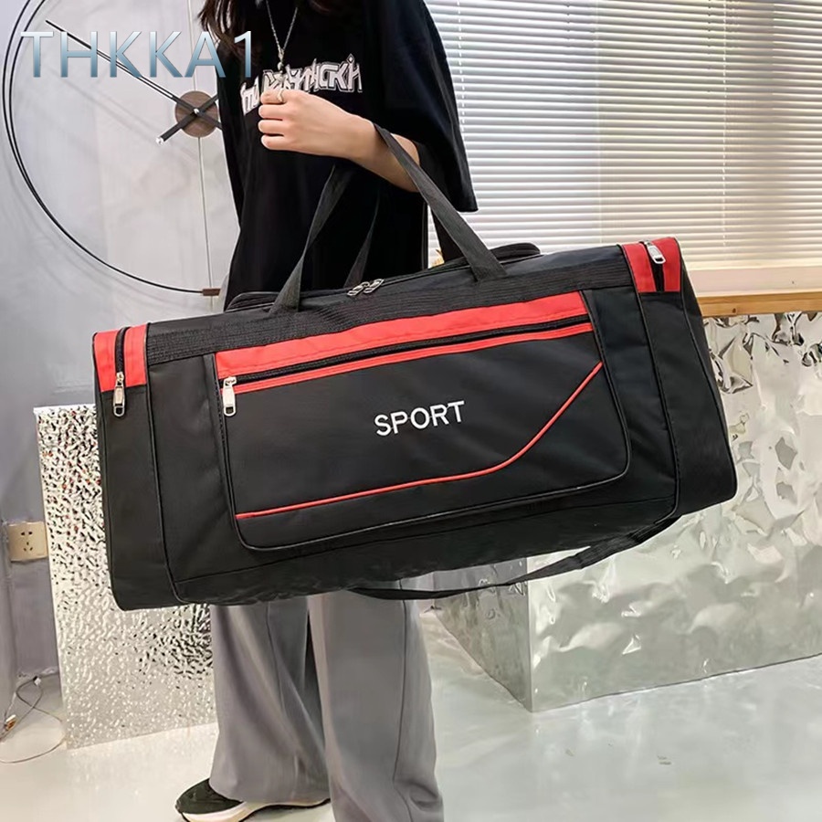 THKKA1-กระเป๋าเดินทางความจุขนาดใหญ่ 60 L, กระเป๋าเก็บของ，กระเป๋าใส่เสื้อผ้า，กระเป๋าเดินทางแบบพกพา, เหมาะสำหรับการเดินทาง