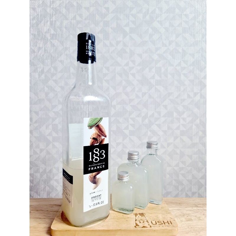 ไซรัปกลิ่นอัลม่อน Almond [> แบ่งขาย <] แบรนด์ 1883 Syrups made in France 🇨🇵
