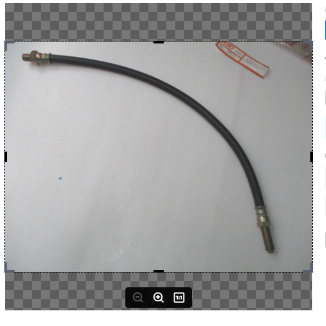 สายอ่อนเบรคหน้า  HINO  KR, KL  80027   ความยาว 51 ซม   ค่ะ ราคา 1 ชิ้น