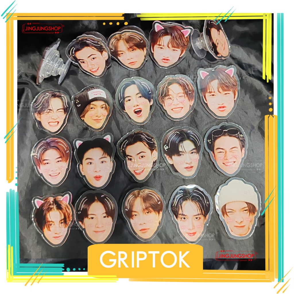 GRIPTOK ที่ติดโทรศัพท์  BUS *Because of you I shine* (บัส) Ver.2