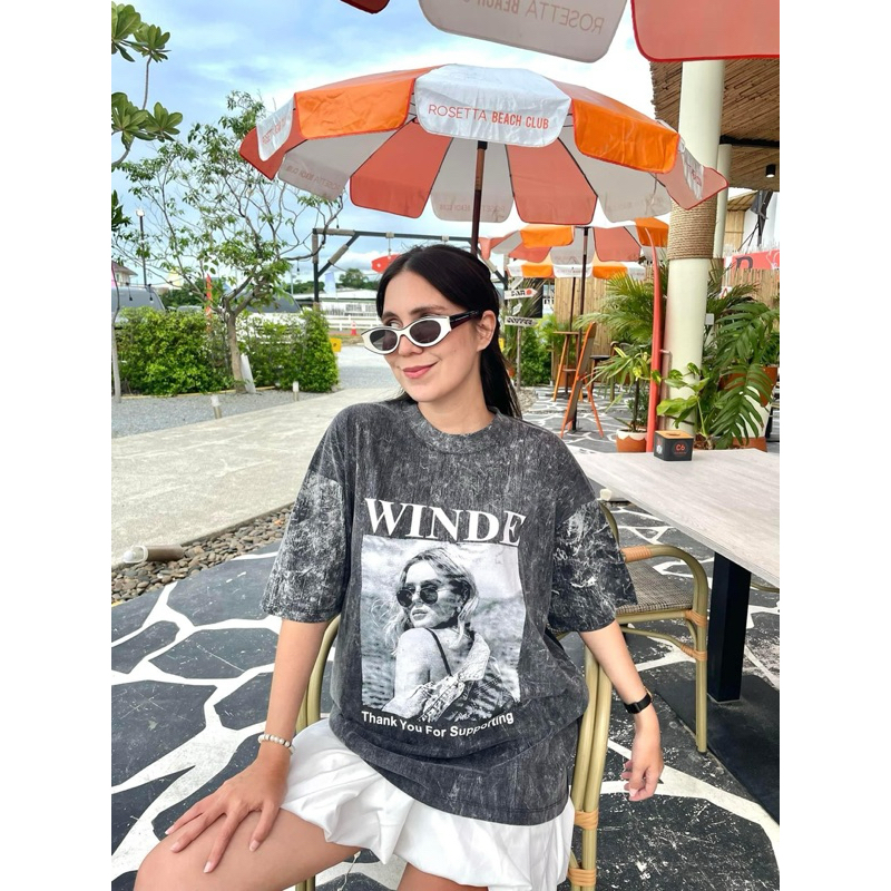 🩶Vintage T-Shirt🩶 เสื้อยืดผ้าฟอก วินเทจ oversized - รูปที่ 2