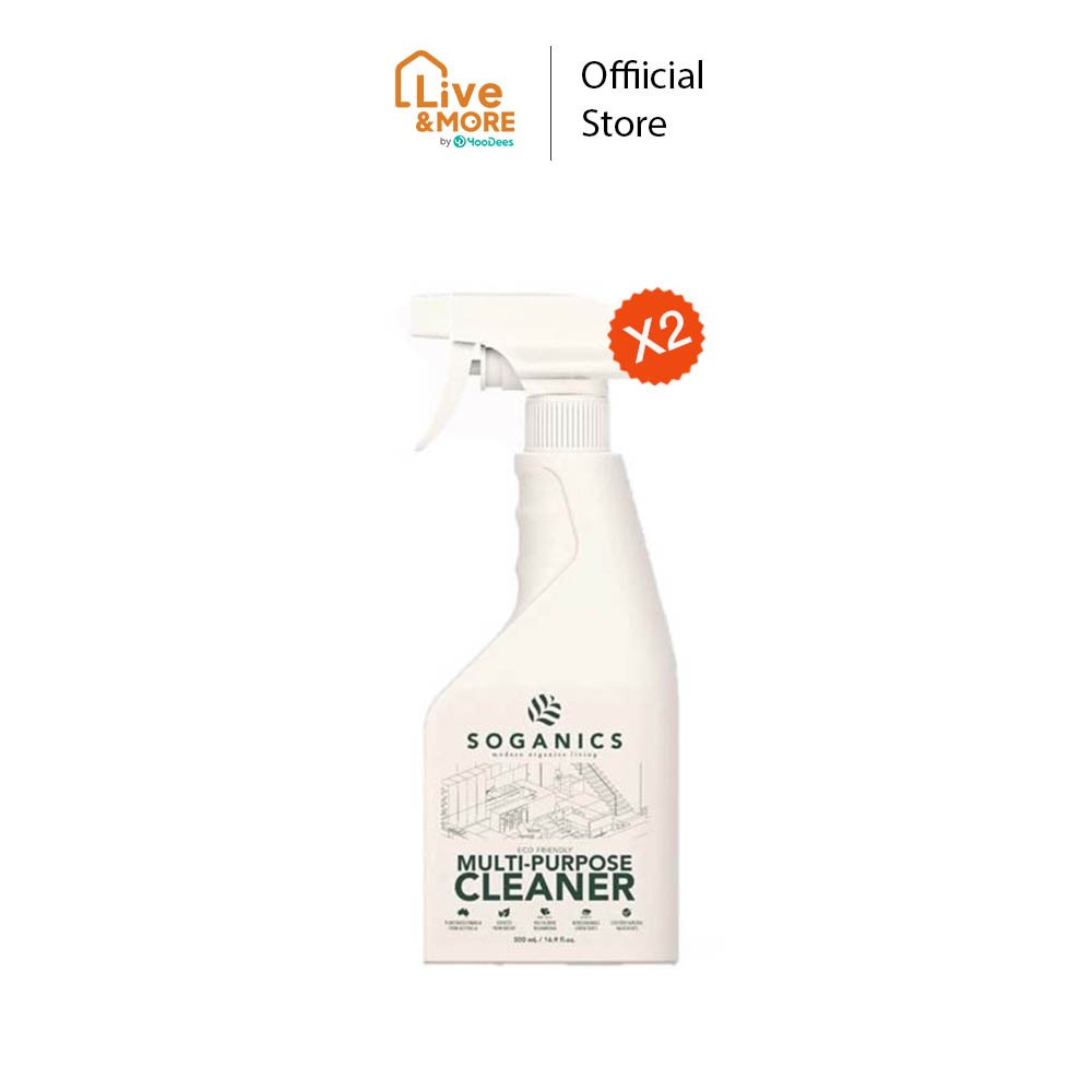 [ของพร้อม ส่งไว] SOGANICS น้ำยาทำความสะอาดอเนกประสงค์ ขนาด 500 มล Multi-Purpose Cleaner โซแกนิคส์