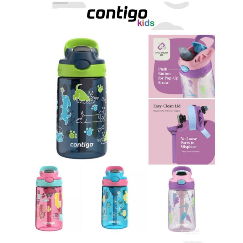 กระติกน้ำ Contigo Kids water bottle, 14 oz.