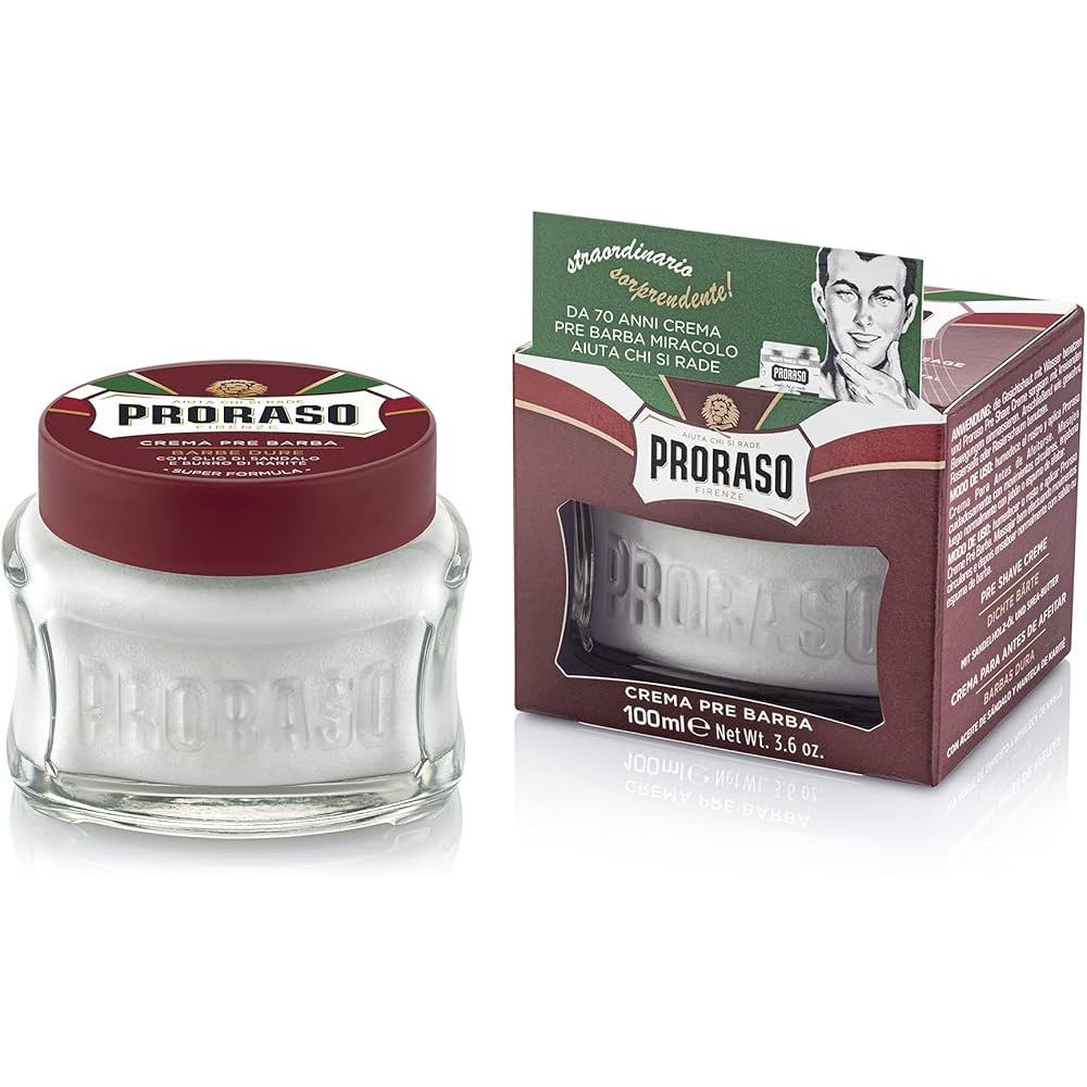 Proraso Pre-Shave Cream Nourishing 100ML / โปรราโซ พรีเชฟ ครีม นูริชชิ่ง 100 มล.