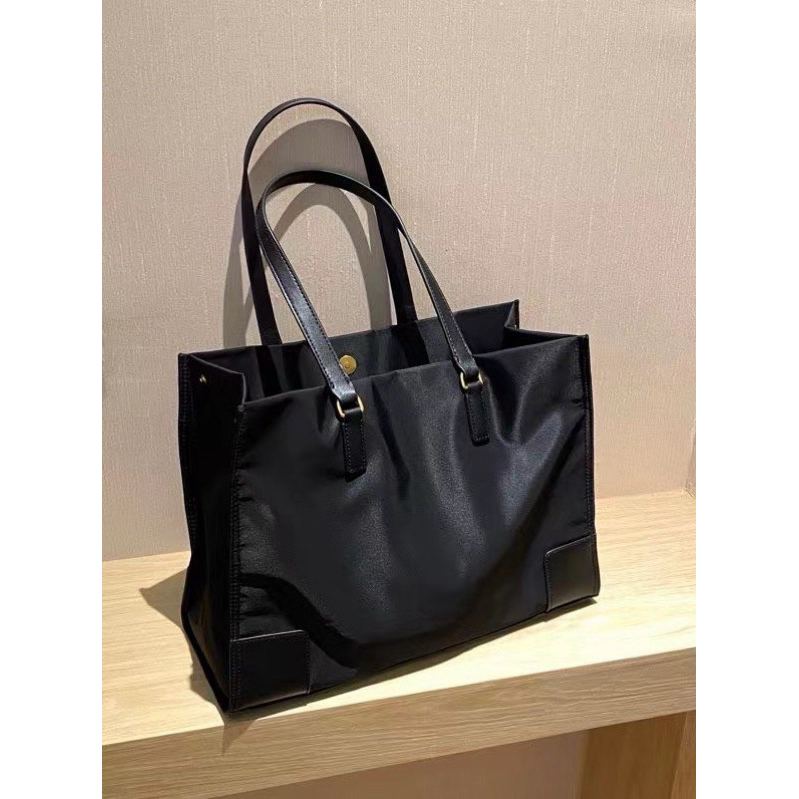 Tory Burch Ella Nylon Tote 🖤🖤แท้💯