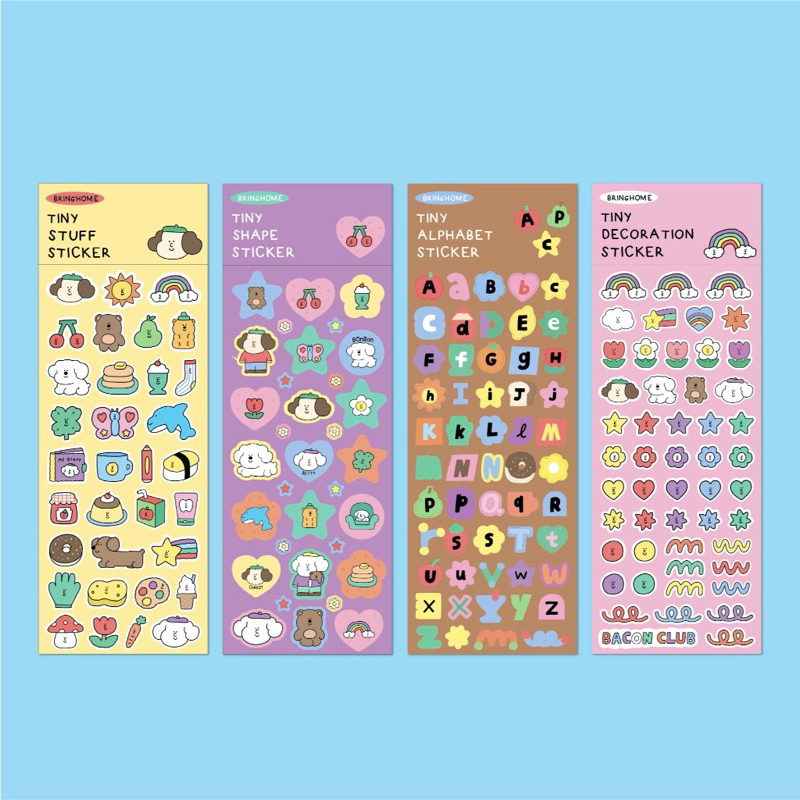 Bringhome Tiny Stickers สติ๊กเกอร์ติดตกแต่ง