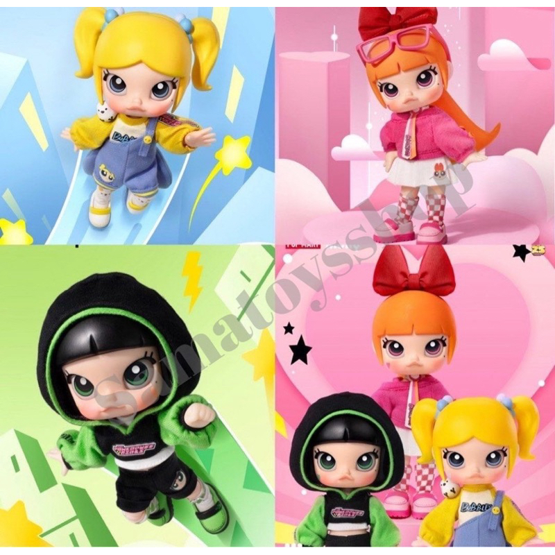 พร้อมส่ง Molly powepuff girl ps BJD 14 cm. ใหม่ในซีล ยกบล้อค