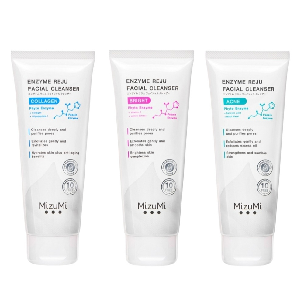 มิซึมิ โฟมล้างหน้า วิปโฟมเอนไซม์ MizuMi (มี 3 แบบให้เลือก)
