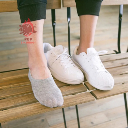 เว้าข้อ สไตล์ญี่ปุ่น 🍊 ถุงเท้าข้อเว้ามียางกันหลุดที่ส้นเท้าด้านใน เดินไม่หลุดสินค้าดีมีคุณภาพ   pb99