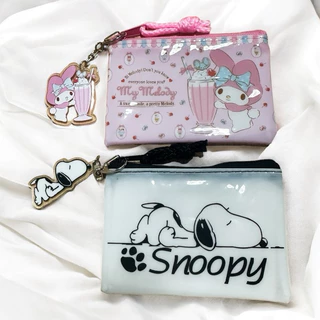 กระเป๋าใส่เหรียญ กระเป๋าสตางค์ลายการ์ตูน ใส่บัตร ลายเมโลดี้ Melody พร้อมส่ง มีหลายลายให้เลือก