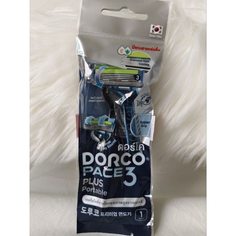 ใบมีดโกนDorco pace 3 plus