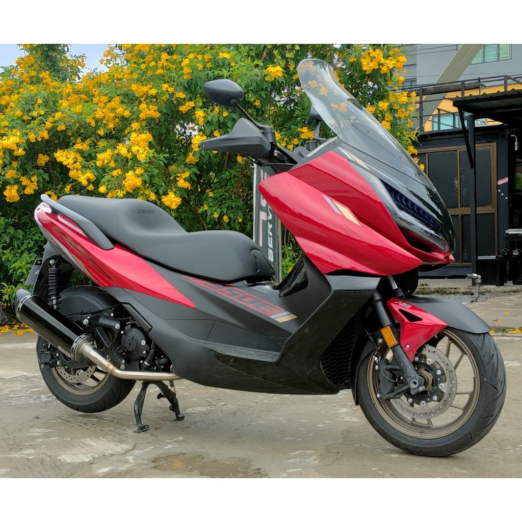 FULL SYSTEM PR2 AK BLACK COLOR R6 35-40 CM FOR ZONTES350 (Not bomb)