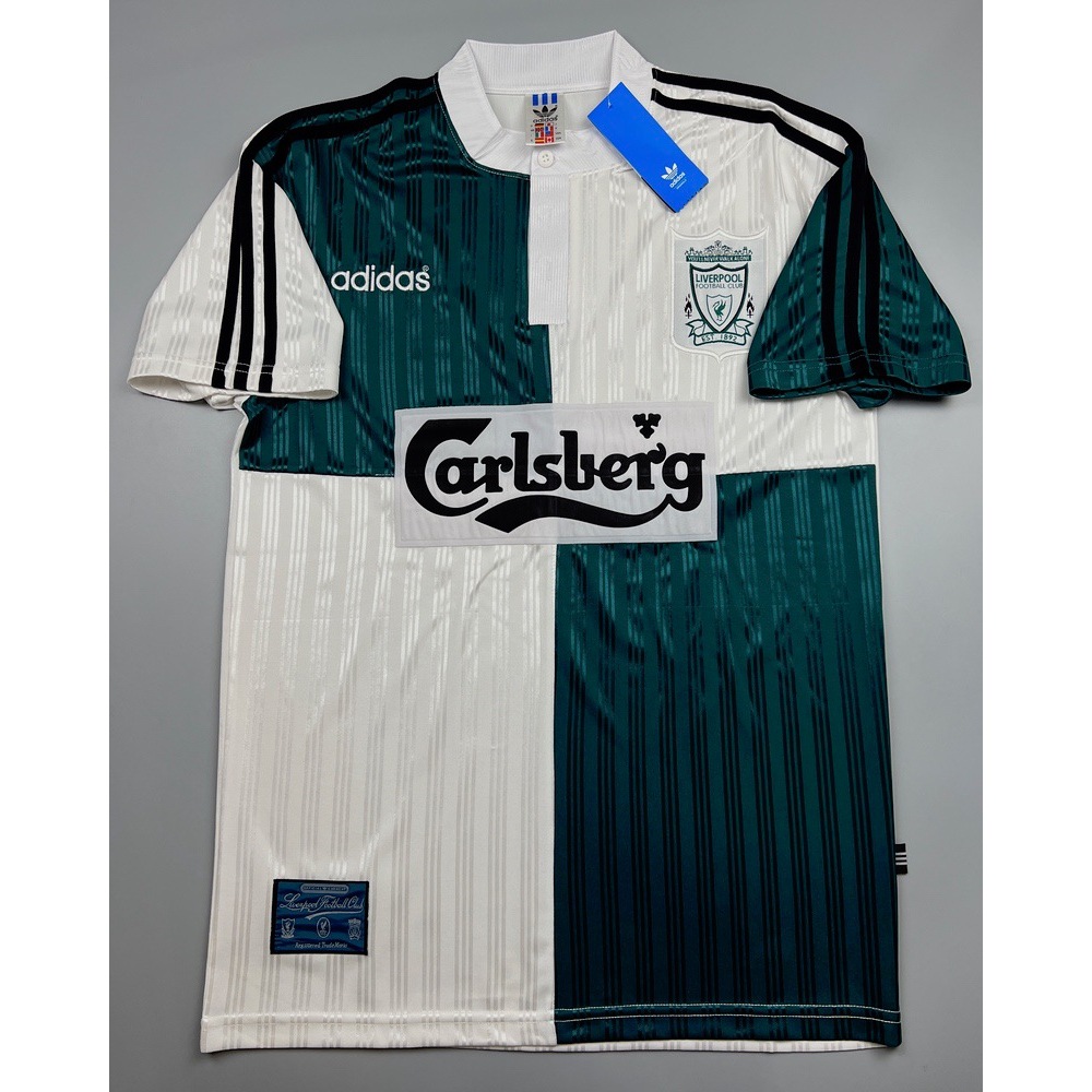 เสื้อบอล ย้อนยุค ลิเว่อพูล เยือน 1995 Retro Away เรโทร คลาสสิค 1995-96