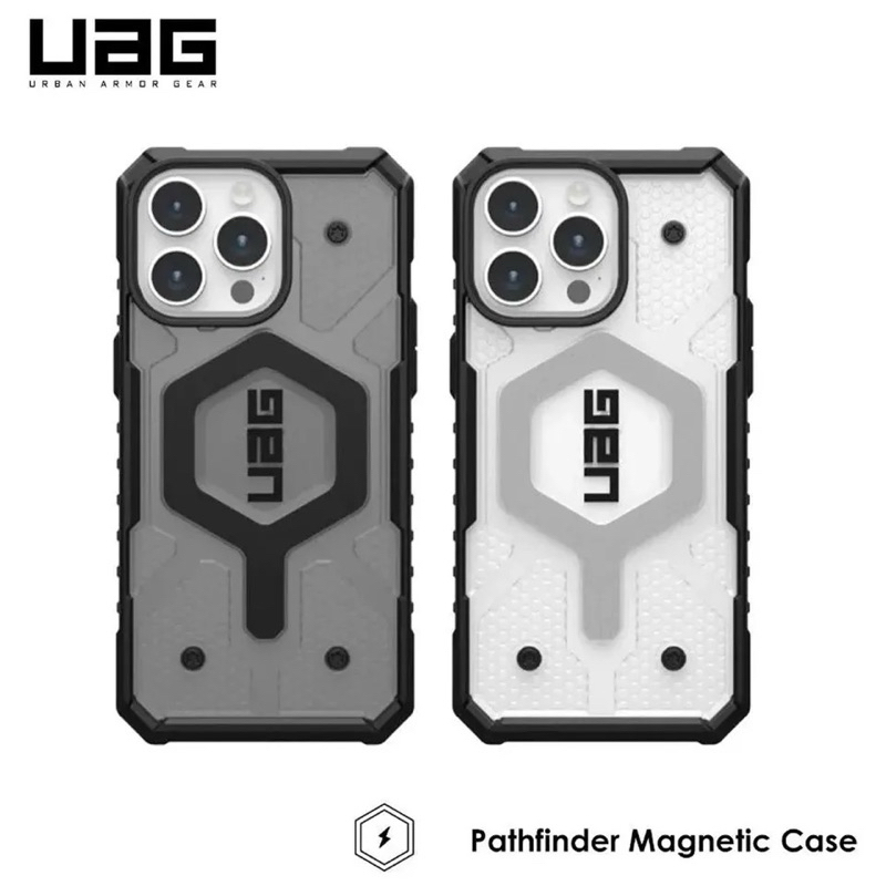 เคสกันกระแทก สำหรับ iPhone 16 Pro Max 15 14 13 12 Pro Max Galaxy S23Ultra S24Ultra ยี่ห้อ UAG Clear Pathfinder AAA+