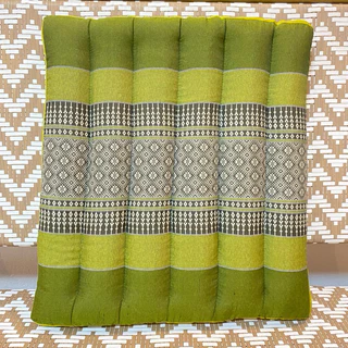 เบาะรองนั่ง พิงหลัง ลายไทย สินค้าOTop Hand made