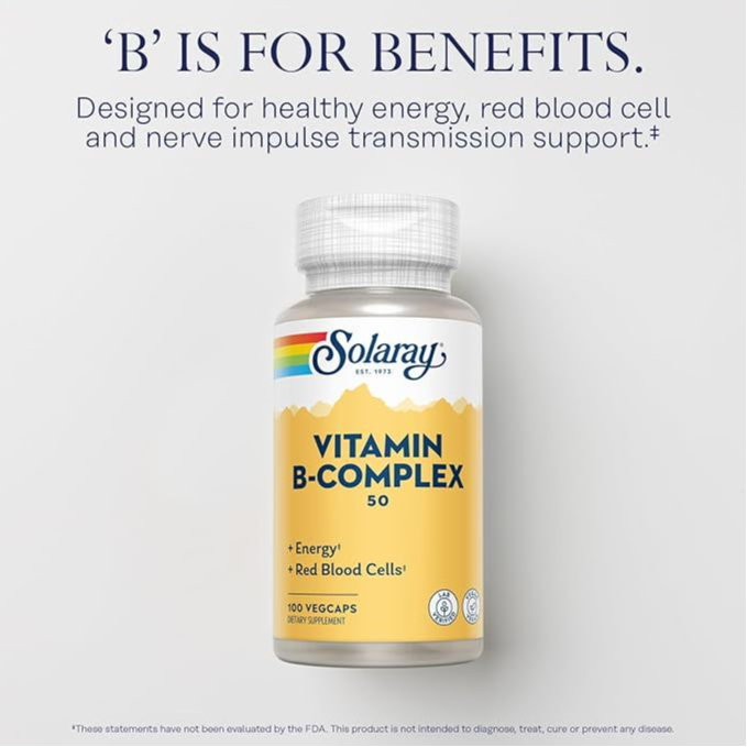 Solaray Vitamin B-Complex | วิตามินบีรวม