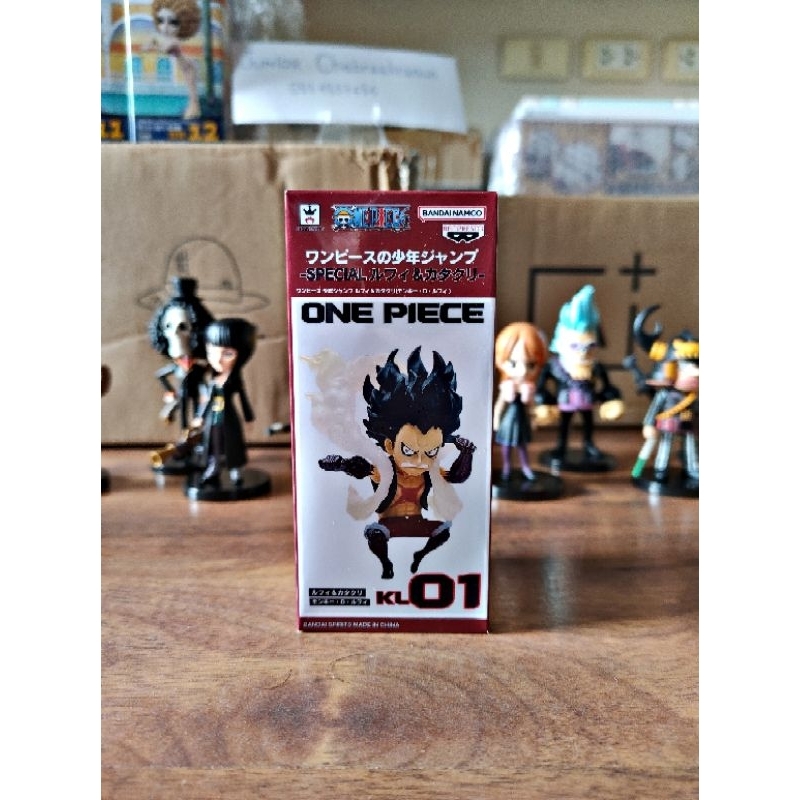 🔥One Piece Wcf Jump Luffy Snakeman Custom Box (กล่องเปล่า ไม่มีตัว)🔥