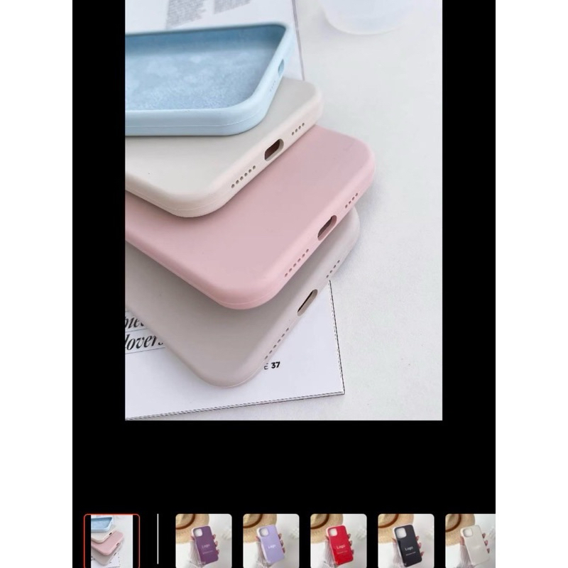 เคสกำมะหยี่สีพื้น มีโลโก้ (สินค้ามีจำนวนจำกัด) IPHONE - I15Plus - รูปที่ 4