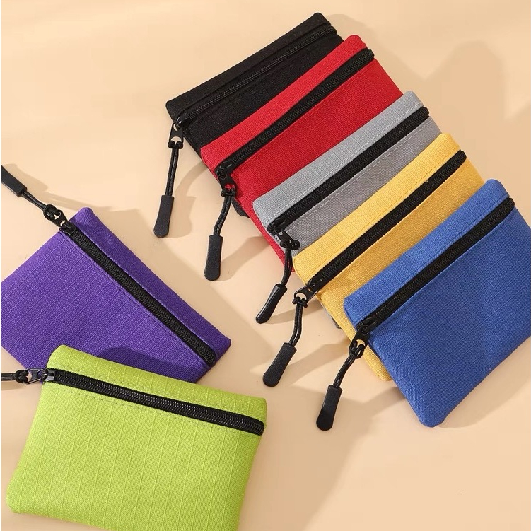 กระเป๋าตังค์ใบเล็ก-มีซิปด้วยใส่เหรียญได้-มีหลายสีให้เลือกสี G584 - รูปที่ 7