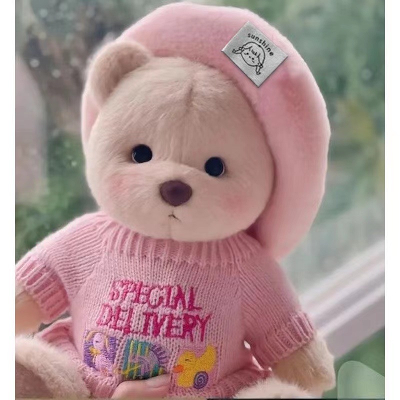 ลิ้งค์นี้พร้อมส่งในไทยเลย 🐻ตุ๊กตาหมี TeddyTales น้องตุ๊กตาหมี ขนาด 30cm.  แขนขา ขยับได้