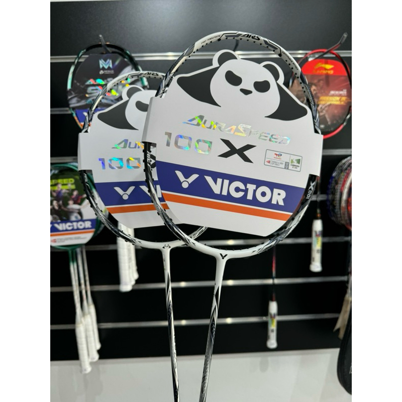 ไม้แบด Victor Auraspeed 100x Panda  (Thomas cup China)