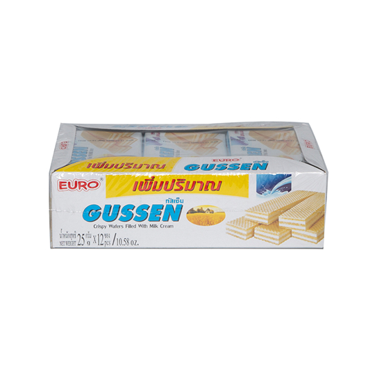 กัสเซ็นเวเฟอร์รสนม22กรัมX12  : GUSSEN