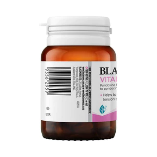 Blackmores Vitamin B6 100mg Women's Health 40 Tablets วิตามินบี 6 บรรเทาอาการก่อนมีประจำเดือน