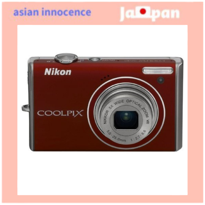 ส่งตรงจากญี่ปุ่น Nikon Digital Camera Coolpix S640 Prime Red S640Rd

